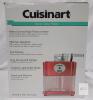Cuisinart SCM-10P1 Snow Cone Maker, Red, 4-5 Cones/Minute, Stainless Blade, Accessories Included tear on box - 2