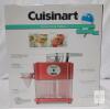 Cuisinart SCM-10P1 Snow Cone Maker, Red, 4-5 Cones/Minute, Stainless Blade, Accessories Included tear on box - 3