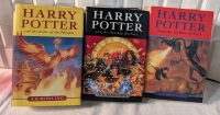 3 Hardcover Harry Potter Novels