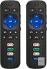 New 2-Pack Replacement Remote Control for Roku TV, Compatible with TCL/Hisense/Onn/Sharp/Element/Philips/Westinghouse/Insignia Roku Smart TVs