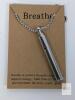 New Breathing Necklace Quit Smoking Aid &ndash; Stainless Steel Stress Relief Pendant for Meditation, Anxiety Relief Items, Quit Vaping Device, Men's Long Necklace for Relaxation & Stop Smoking - 3