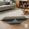 New ComfyPad Felt Rug Pad, 59" &times; 35.5" Rectangular Rubber Backed Non-Slip Rug Pad Gripper, Keep Rugs Secure and in Place, Extra Strong Under Carpet Mat Cushion - for All Floors
