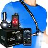 New AVANTO SOLX1 Pro Chest Light, USB-C, Smart Running Lights With Safety Courses, Headlamp Flashlights for Night Walking, Safety, Black