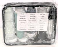 New Travel Bottles for Toiletries, Teskyer 17 PACK TSA Approved Silicone Travel Size Bottles Toiletries, Leak Proof Travel Essentials Accessories Cosmetic