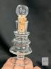 WOW! 3 Hungarian Handblown Glass Mini Bottle Chess Games, At Least 1 Set Complete, 80+ 2.7" Bottles & Many Multiple Glass-Topped Corks & Extra Corks, Boards 17.75" &times; 17.75" - 7