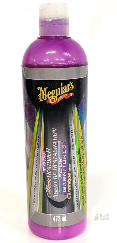 New MEGUIAR'S Hybrid Ceramic Trim Restorer, Car Trim Plastic Restorer - 16 Oz / 473ml Bottle