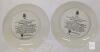 6 Vintage 1980s Ankers Erbe Suisse Langenthal Suisse Bradex Decorative Collector's Plates - 3