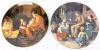6 Vintage 1980s Ankers Erbe Suisse Langenthal Suisse Bradex Decorative Collector's Plates - 6