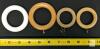 Assortment of Wooden Curtain Rod Rings, 2.2" - 2.4" Outside Diameter - 2