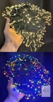 New Bundle of Warm White / Multicolor Indoor/Outdoor Lights, Unknown Length, With Multiple Modes / Switch Between Colours