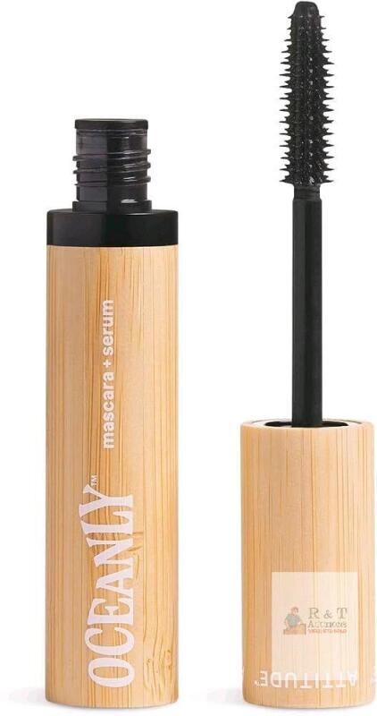New ATTITUDE Oceanly Serum Infused Mascara, EWG Verified, Eye Lash Serum, Length + Volume, Vegan Beauty and Makeup, Black, 7 g