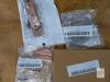 Industrial Hardware Lot: Spherical Plastic Glides, Metal Brackets, Copper Fittings - 2