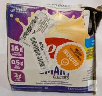 EXP SEPT 2026 Nestl&eacute; Health Science Boost Glucides Vanilla, 6x237mL, 16g Protein, Diabetic, 09/2024, Lot# 52635721F2