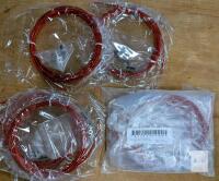 10ft Red Speed Jump Ropes Replacement Cable with Hardware