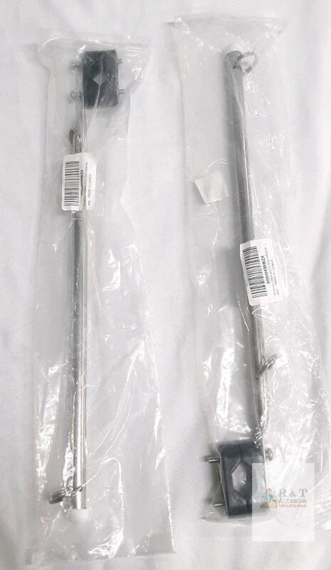 Aramox 15.35in Marine Outboard Steering Rod Stainless Steel, Universal, with Clamp &ndash; X004H9RBZX