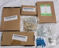 Mixed Hardware Fasteners Lot &ndash; Chicago Screws, Socket Heads, Ball Stoppers, Cap Covers, Brass Spacers