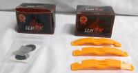 LLH2K 12-Inch Bike Tube Kit with Schrader Valves, 2 Tubes, Patch Kit, and Tire Levers