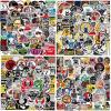 New 200pcs Hard Hat Stickers (Dirty) for Tool Box Helmet, Funny Stickers for Adults, Waterproof Blue Collar Stickers Gifts for Men, Vinyl Hardhat Sticker for Electrician Welding