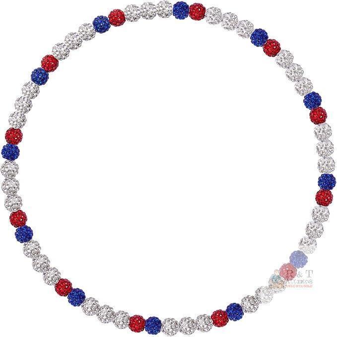 New Baseball Necklace for Men Women Rhinestone Bling Baseball Necklaces Baseball Ice Necklace Baseball Players Lovers
