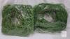 Artificial Christmas Pine Garland 2-Pack, 6 ft Each, Green PVC, Indoor/Outdoor