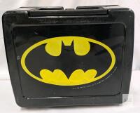 Vintage 1990s Batman Plastic Lunch Box by Bright Ideas Unlimited