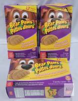 Dare Bear Paws Banana Bread Soft Cookies, 12 Pouches, 16.9 oz (480g) Box