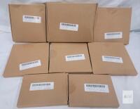 Assorted Bulk Craft Supplies: 80pcs Pink Bow Ties, Leather Cord, Lace Appliqu&eacute;, Wooden Buttons