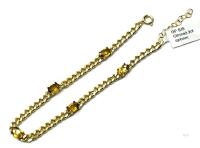 With Appraisal Gold Plated Sterling Silver Natural Citrine Quartz (1.90ct) Bracelet, W/A $275.00. Citrine is the birthstone for November. with appraisal