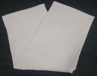 New Full / Queen White Duvet Cover , 88"&times;88"