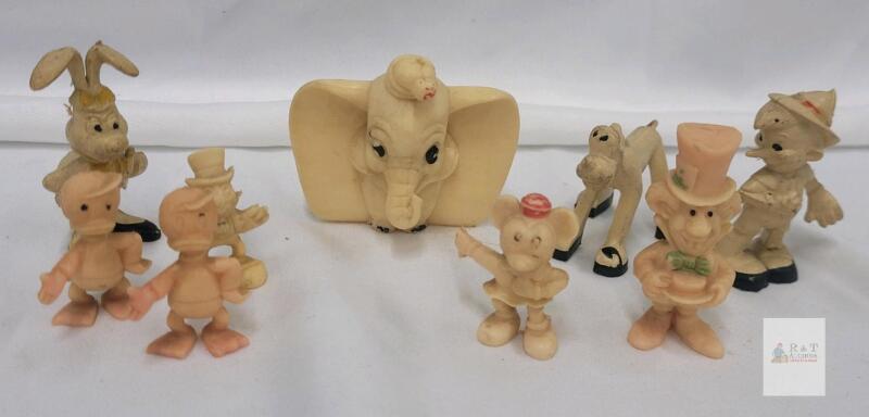 Vintage 1950s Marx Toys Disney Figures .