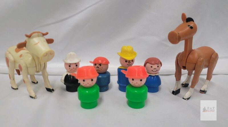 Vintage Fisher Price Little People & Animals