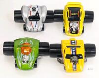 4 Vintage Hot Wheels Fatbax 2003 Cars Shelby, 04 Mustang, Silhouette, DCC