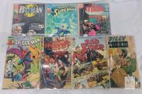 Comic Lot: Batman #487, Superman #500, Teen Titans #35, Spider-Man #1-2, Billy the Kid #44, Red Ryder #1