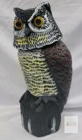 Garden Art 14" Plastic OWL w/Rotating Head
