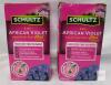 2 Schultz African Violet Plus 4 fl oz 8-14-9 Liquid Plant Food with Dropper for Blooming Plants