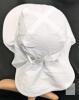 New Size MED Adjustable Women's Summer SPF 40 Quick-Dry Summer Hat With Neck Protection - 3