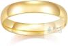 New Size 8 MINDDHA 14K Gold Plated Ring in Gift Box