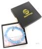 New Aquamarine Heart Bracelet, Good Luck & Best Wishes, in Gift Box, Expansion Bracelet - 4