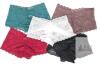 New Size SM Women's 5pc Super Soft Mesh Lace Boyshort Panties