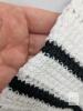New Size XS Women's Crochet Knit 2 Piece Skirt Set for Women Knit Top Striped Bodycon Long Skirt Beach Cover Up Streetwear - 4