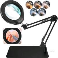 New USB-Powered 10x Magnification Desk Light, Base 7.75" &times; 9.25"