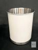 New Creative Home Stainless Steel Utensil Holder&ndash; 6.3" Large Cooking Tool Organizer for Kitchen Decor and Countertop Storage, Stable Anti-Tip Design, Durable Powder-Coated Finish, White - 3