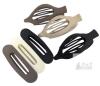New 6Pcs Flat Hair Clips 2 Styles Hair Claws for Women Girls Medium Hair Volume French Barrettes - 3