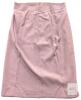 New Size XL Women's Allegra K Office Work Collarless Blazer and Pencil Skirt Business Suit Set 2 Pcs Pink - 5