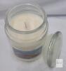 Essential Home Fresh Linen Scented Candle, 18 oz Glass Jar with Lid, Approx. 104-Hour Burn Time - 3