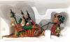 Department 56 DICKENS' VILLAGE "Father Christmas' Journey" Figure & Box
