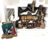 Department 56 DICKENS' VILLAGE Numbered Limited Edition "Shakespeare's Birthplace" Set of 4 incl Light-Up Building, Untested, Includes Box