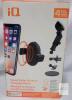 Mobi Lock Car Sun Visors (Pack of 2) & iQ Smart Roller Wireless Charging Mount - 2