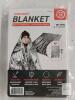72 Hours Emergency Blankets, 55"x88.6", Mylar, MIL-SPEC, Reflective, Water Resistant - 2