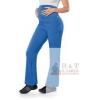 NEW Landau Women's Maternity Scrub Pants 3 Pocket, Medium Regular, BEAH Royal, Style 9399